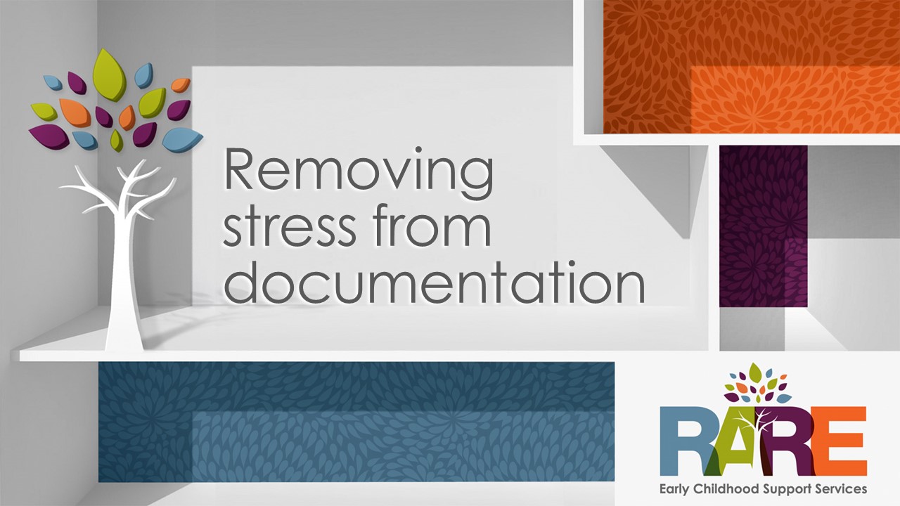 Removing stress from documentation
