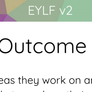 EYLF v2 Learning Outcome 3 Glossary