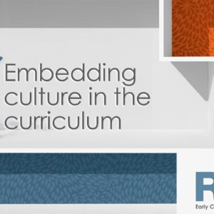 Embedding culture in the curriculum