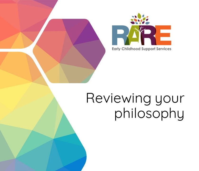 Reviewing your philosophy