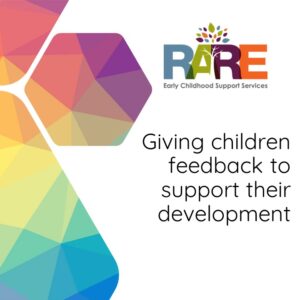 Giving children feedback to support their development