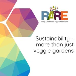 Sustainability - more than just veggie gardens
