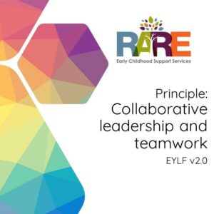 Principle: Collaborative Leadership and Teamwork EYLF v2