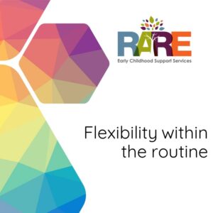 Flexibility within the routine