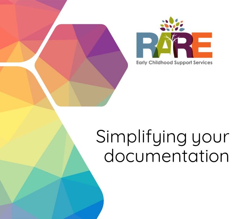 Simplifying your documentation
