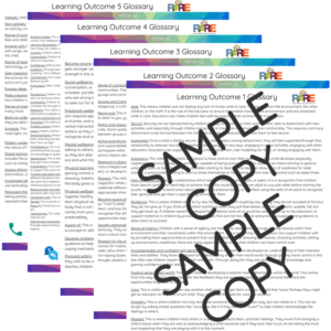 MTOP v2 Learning Outcome Glossary 5 pack