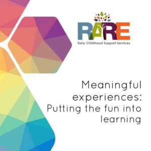 Meaningful experiences: Putting the fun into learning