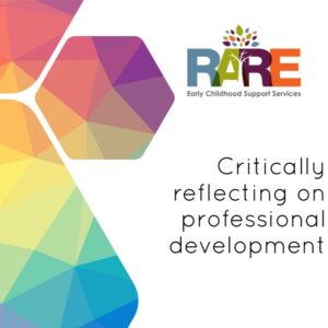Critically reflecting on professional development